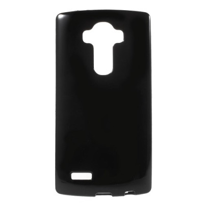 Силиконови гърбове Силиконови гърбове за LG Силиконов гръб ТПУ гланц JELLY CASE за LG G4 черен